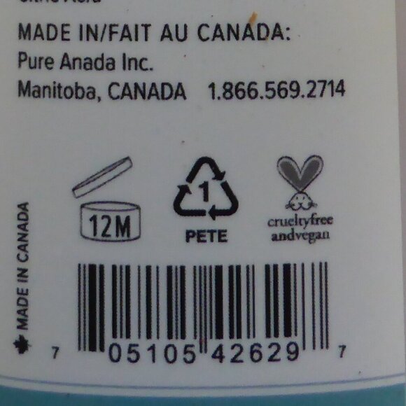 New! Pure Anada Marine Mineral Toner, Spray Mist, Hydrating Vegan All Skin Types - Picture 8 of 8